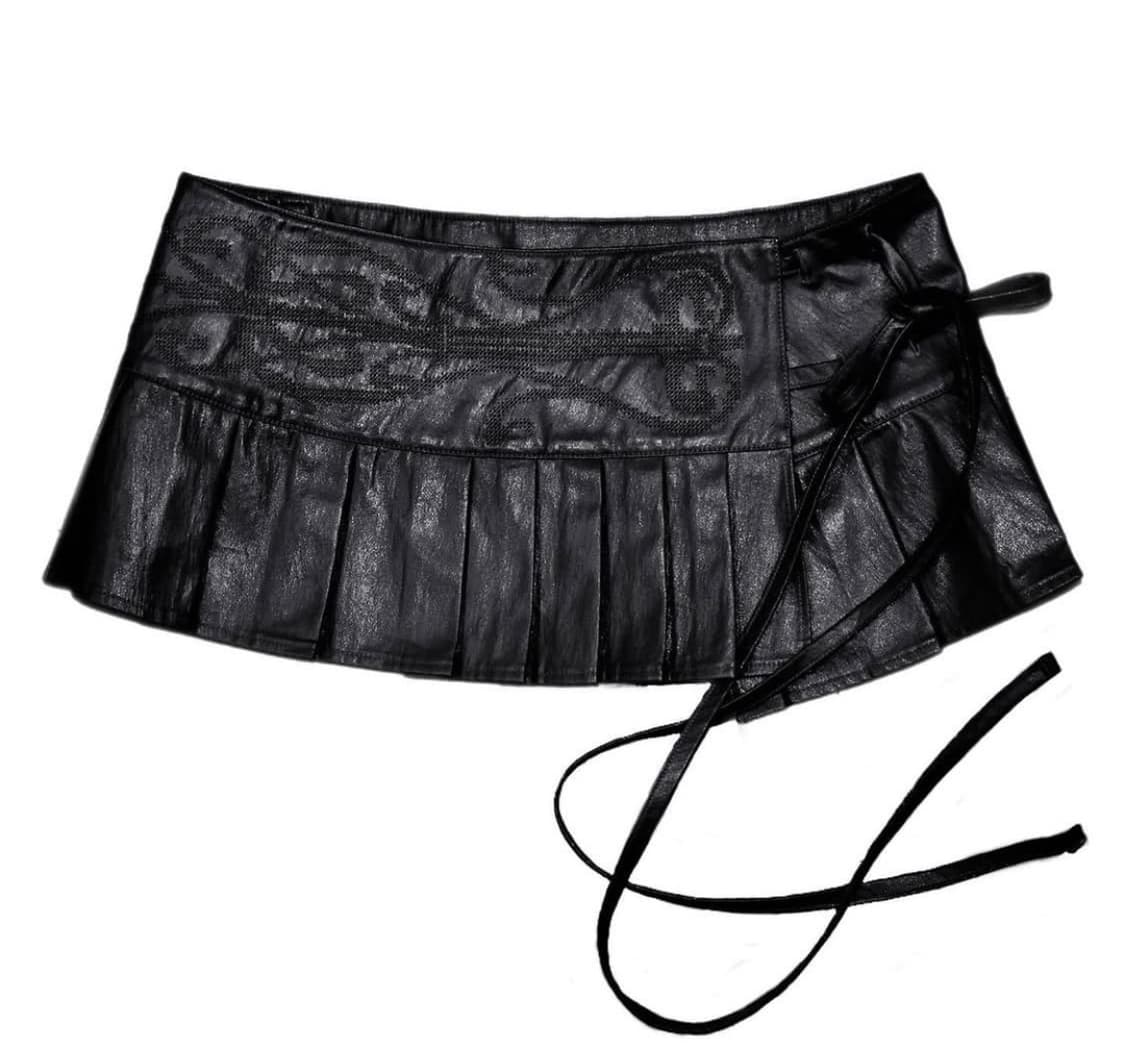 본네 플리츠 랩 스커트 1 bonnae  상품이미지1