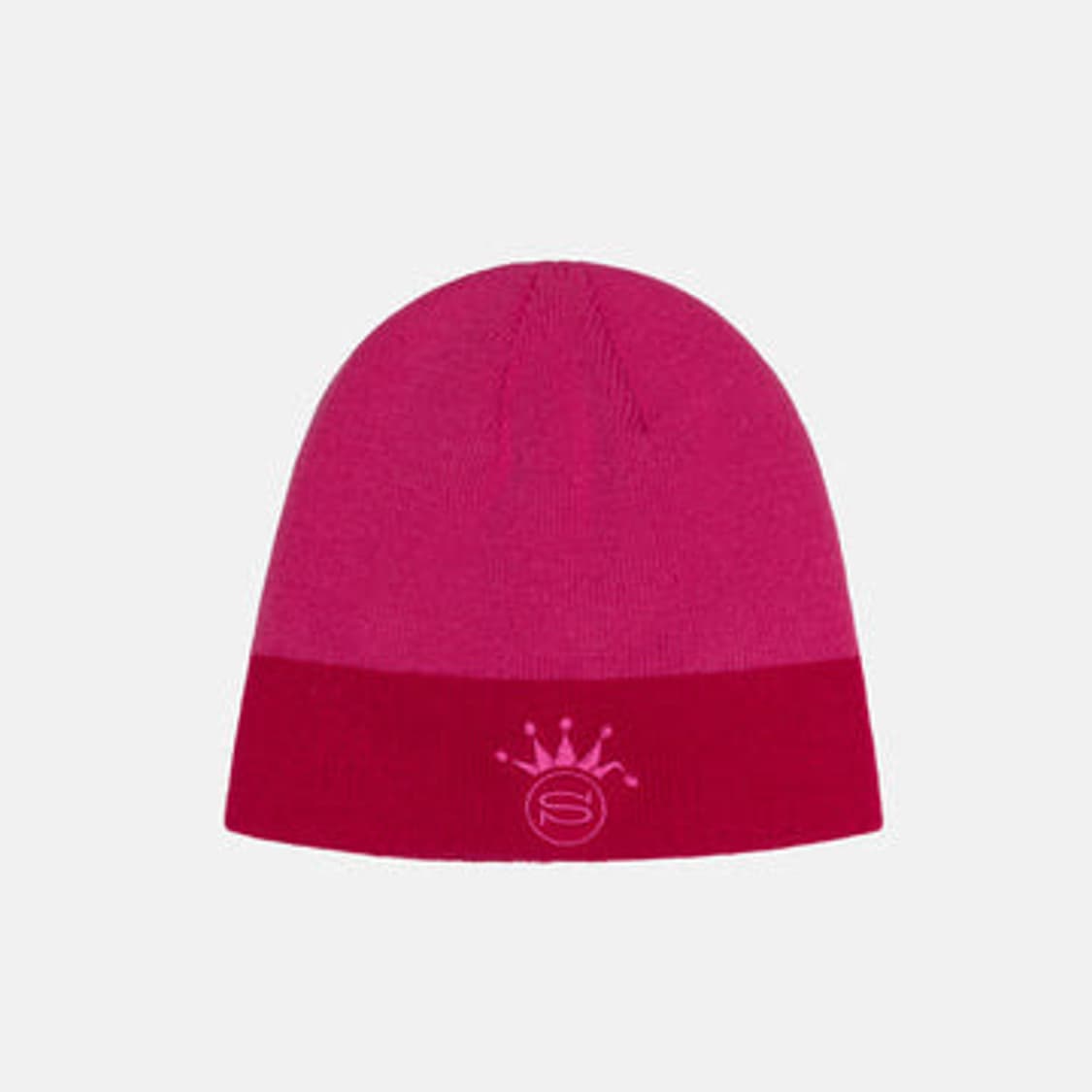 스투시 Skullcap S Crown Jacquard 핑크 비니 상품이미지1