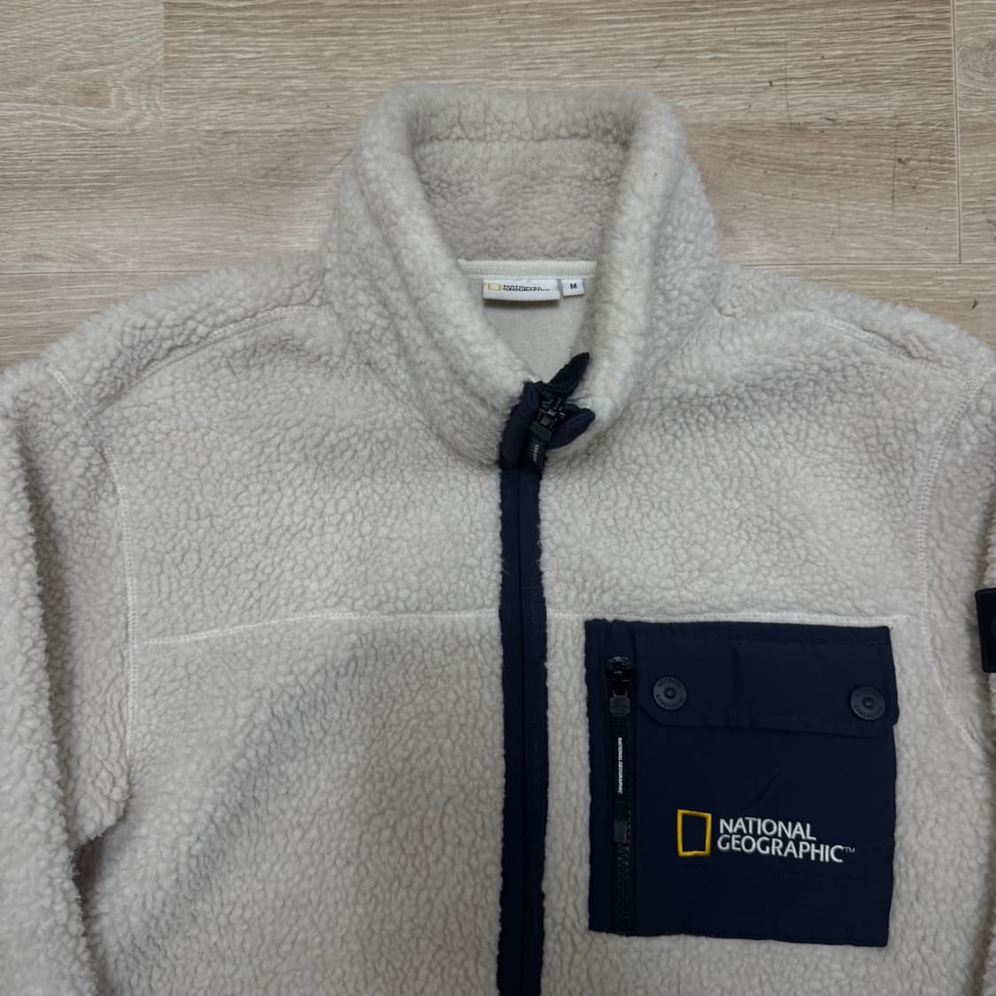 내셔널지오그래픽 포켓 후리스 점퍼 상품이미지2