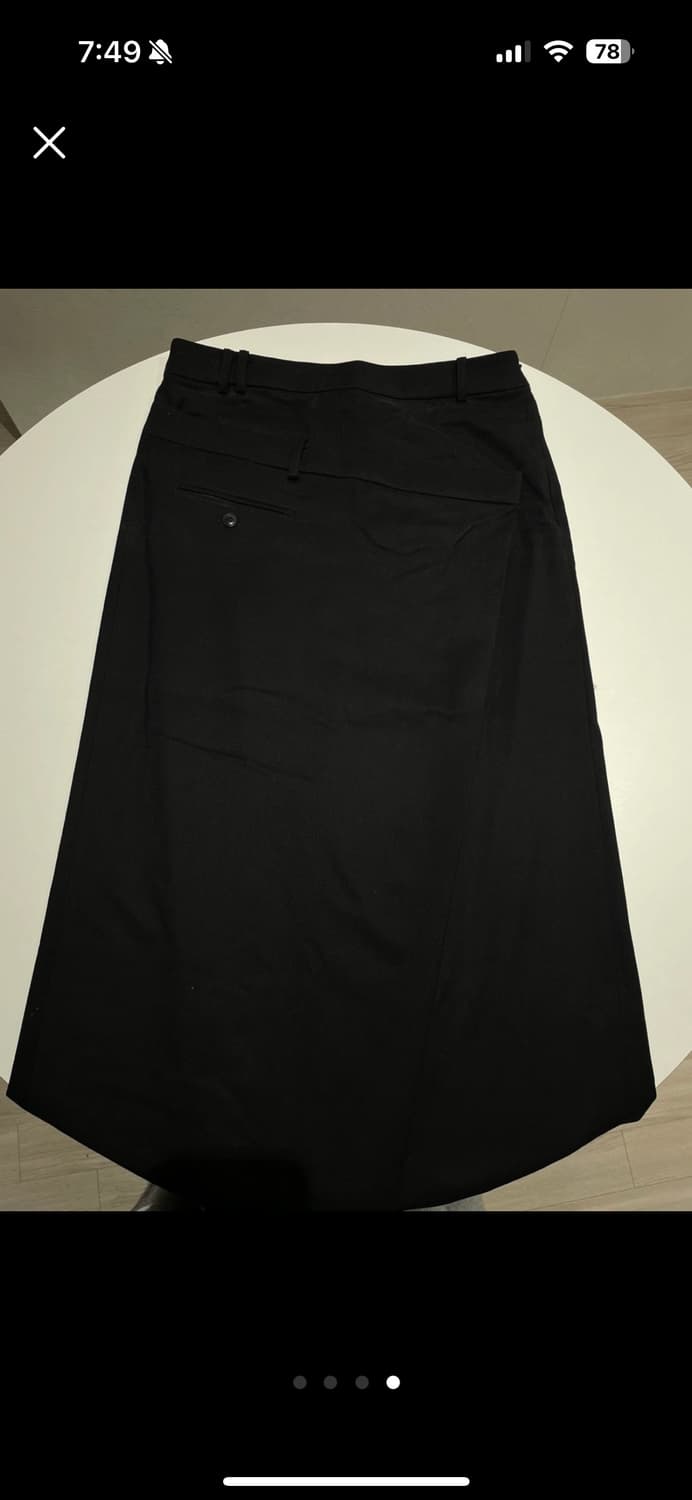 오데스 맥시 스커트 m 상품이미지4