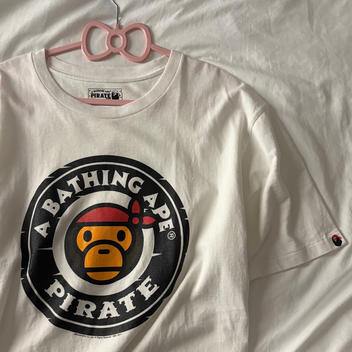 베이프 해적 마일로 반팔 상품이미지2