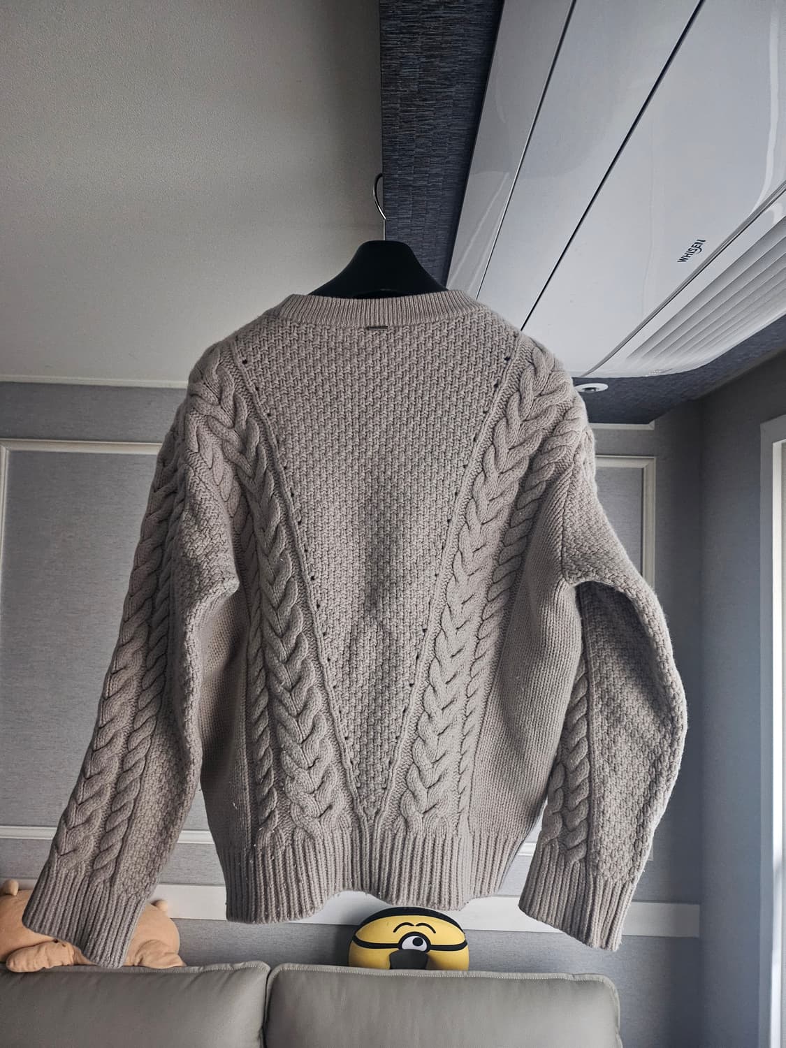 [거의 새것] 시스템옴므 니트 스웨터 티셔츠 100 상품이미지2