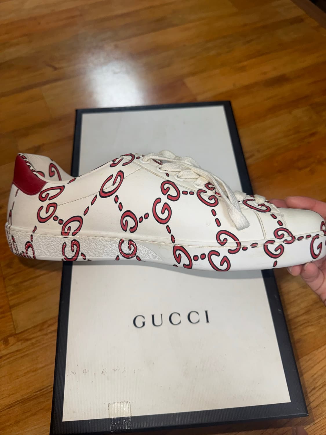 구찌 맨즈 아폴로 스니커즈 새상품 상품이미지6