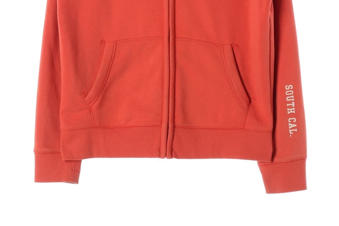 후아유 캘리포니아 아치로고 빈티지 후드집업 L 상품이미지4