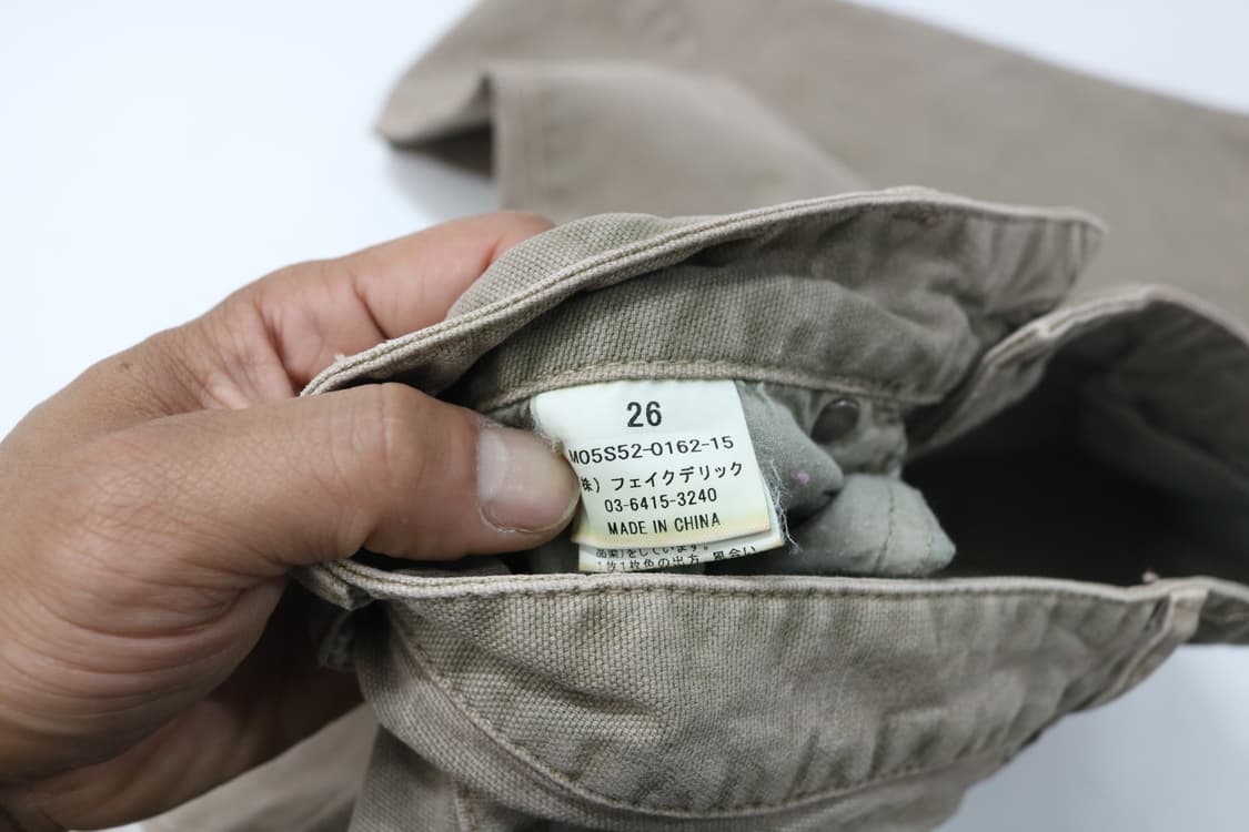MOUSSY 마우지 빈티지 가먼트 다잉 부츠컷 팬츠 (26) 상품이미지9