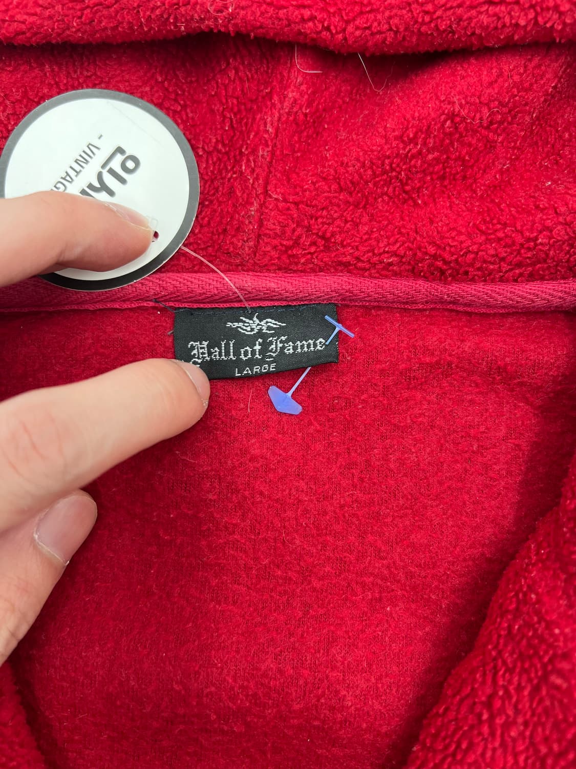 빈티지 오리엔탈 무드 자수 플리스 자켓 상품이미지4