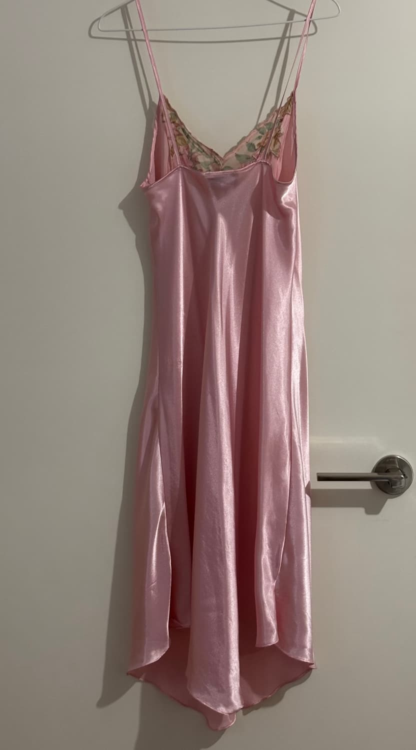 빈티지 슬립 드레스 핑크  상품이미지2