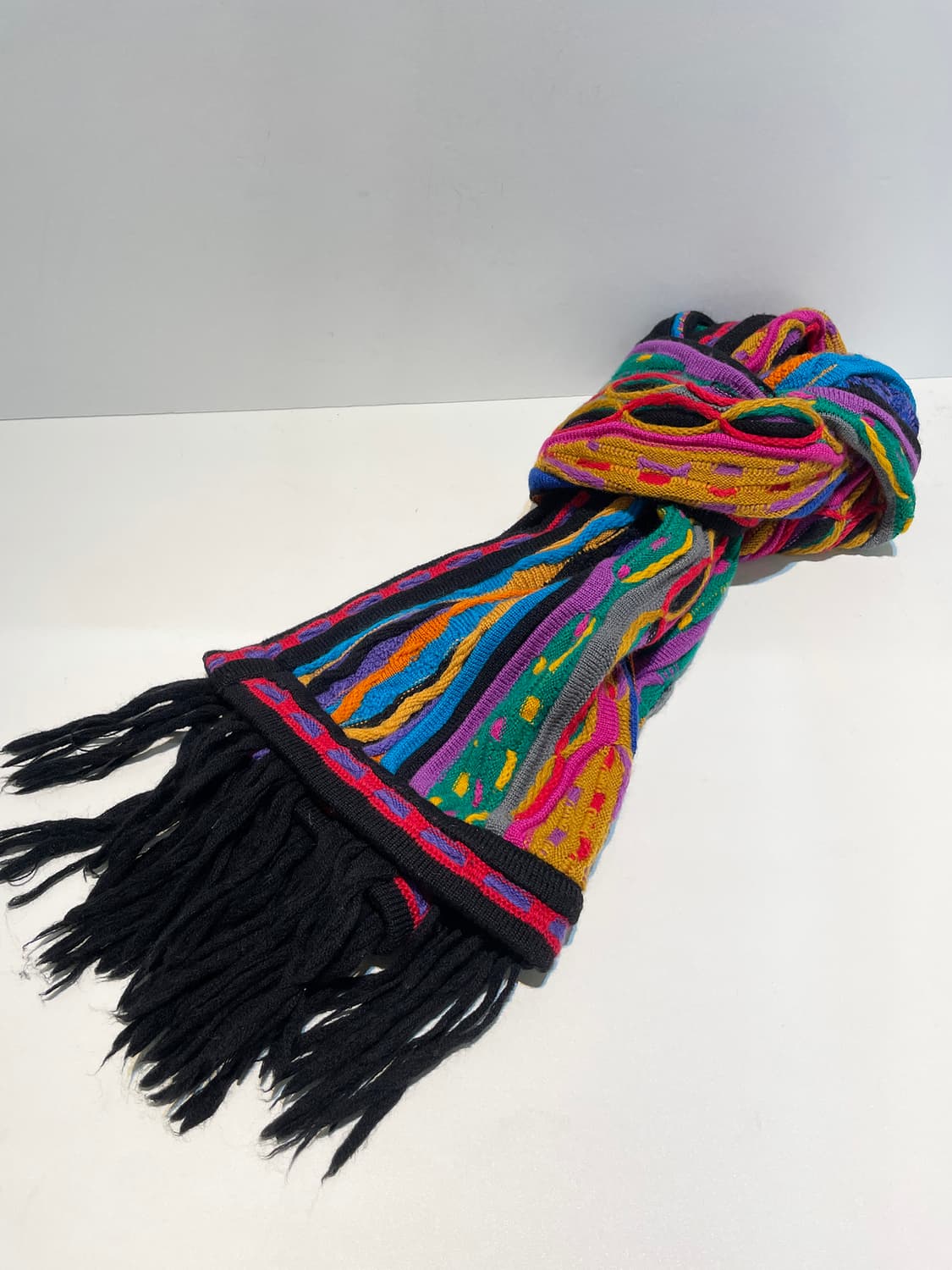 쿠지 케이블 목도리 A1414 상품이미지1