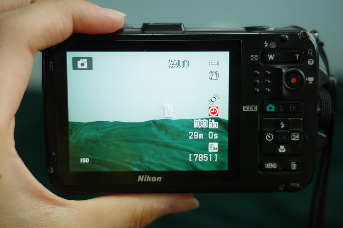 니콘 쿨픽스 Nikon Coolpix AW100 블랙 상품이미지4