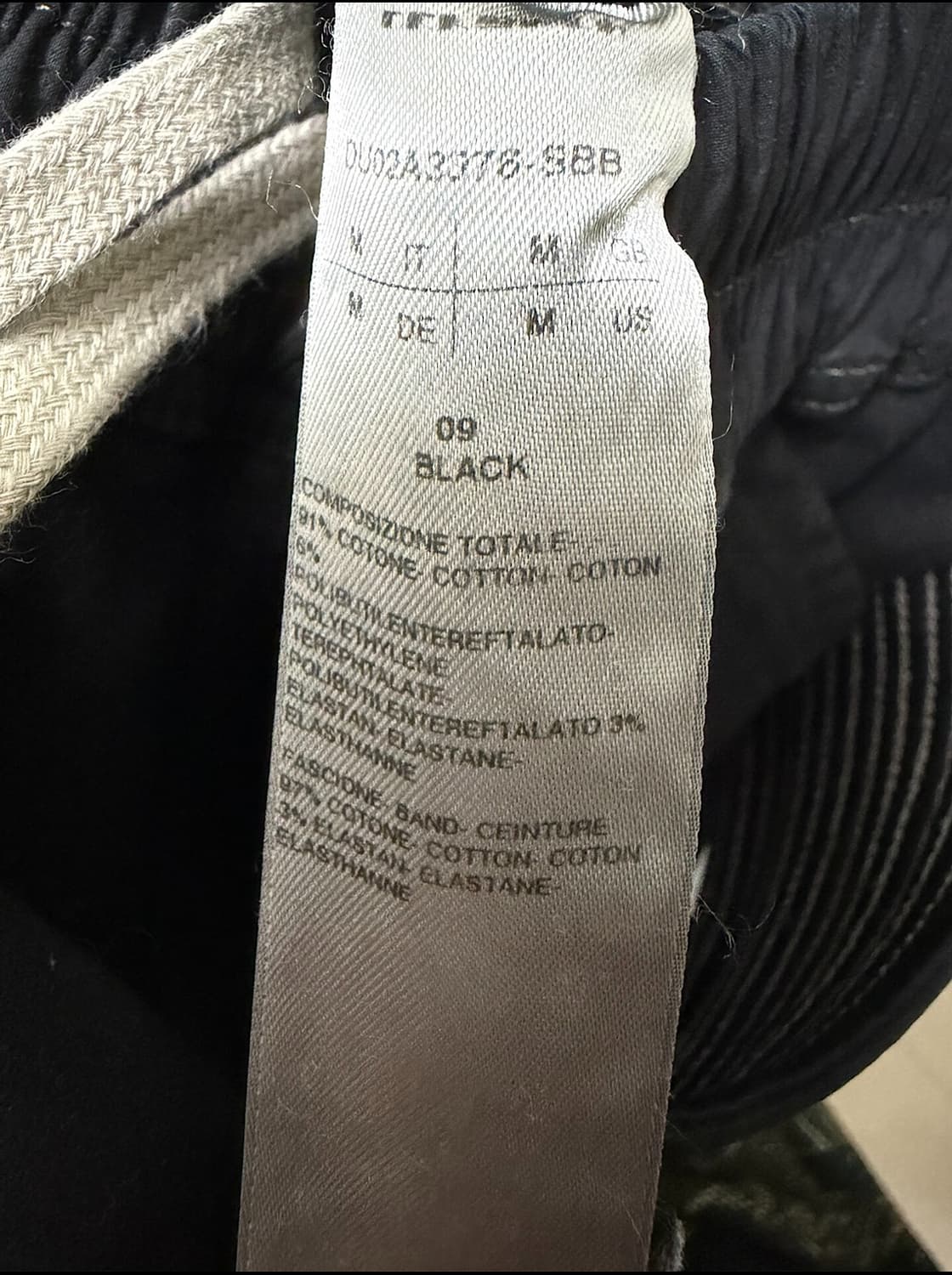 릭오웬스 태권도 크리치 카고 팬츠 M 상품이미지3