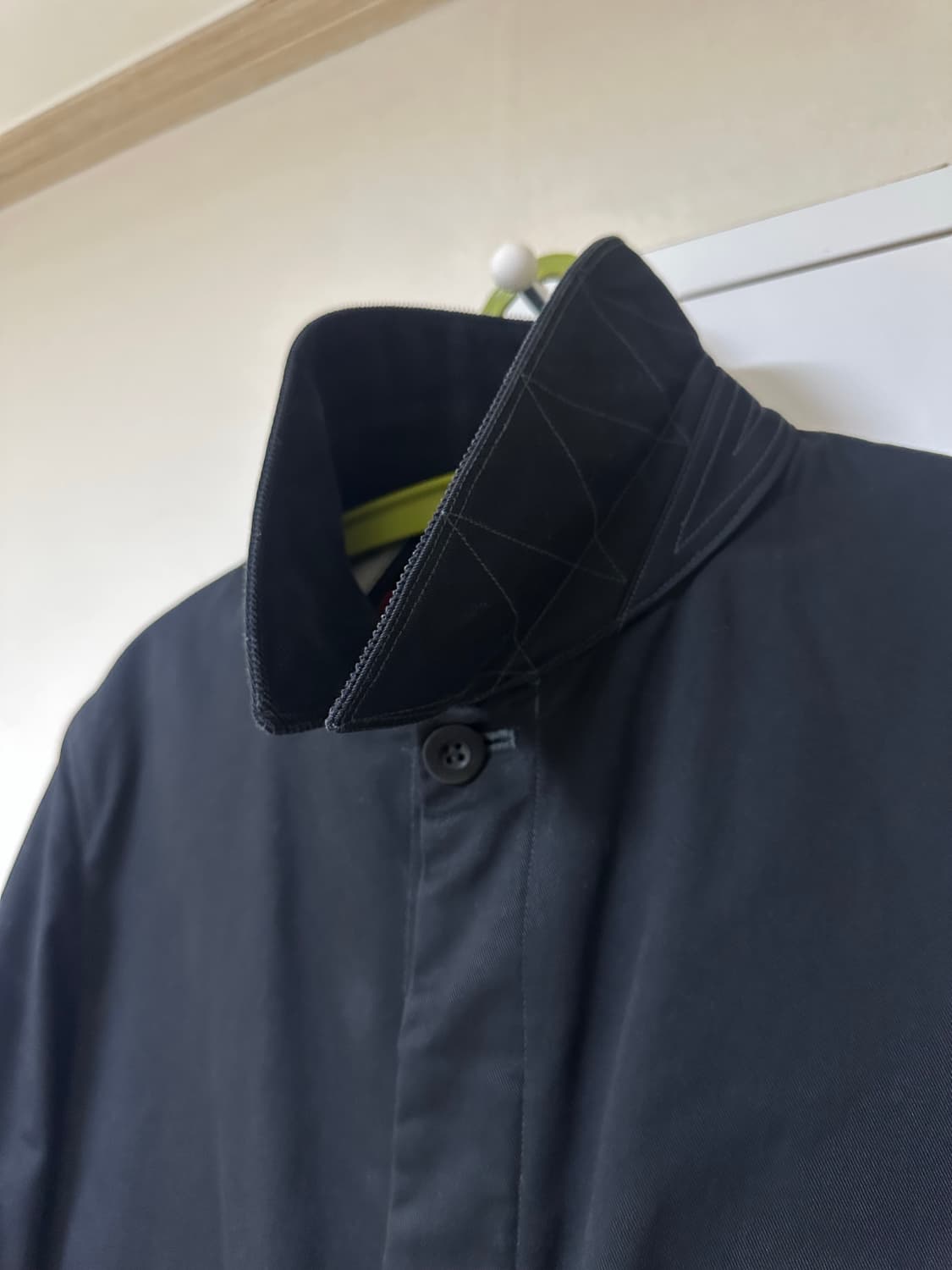 준야와타나베 맨 스웨이드 패치 코트 L 상품이미지3