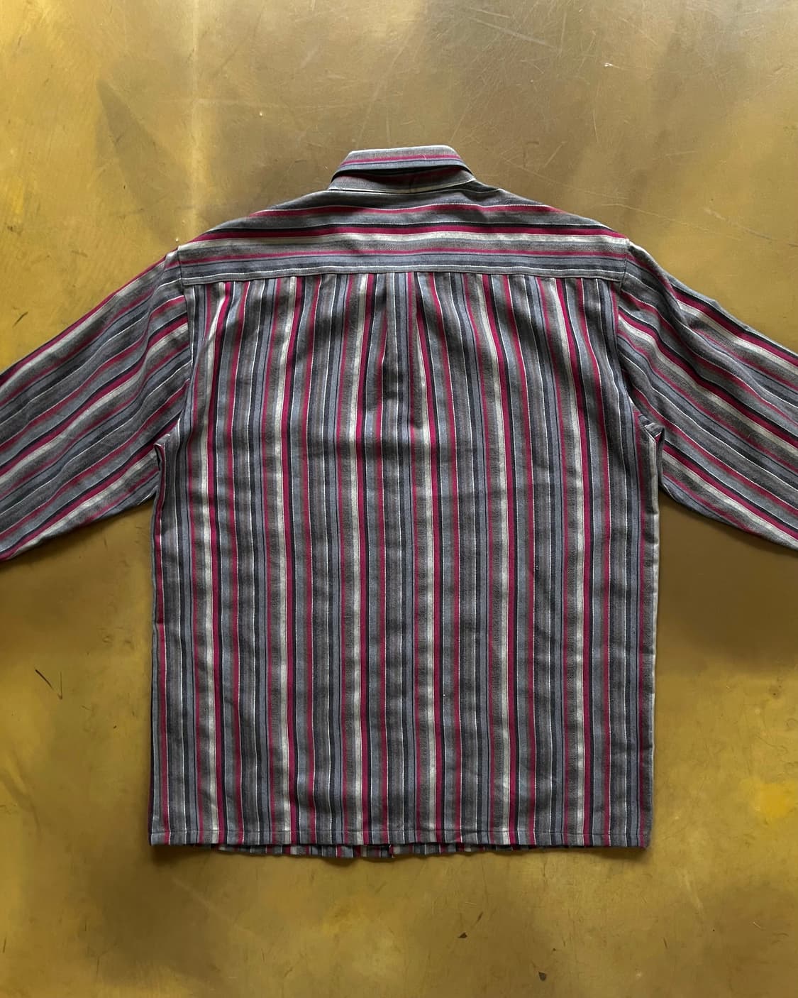 Vintage Retro Stripe Pattern Shirt 상품이미지7