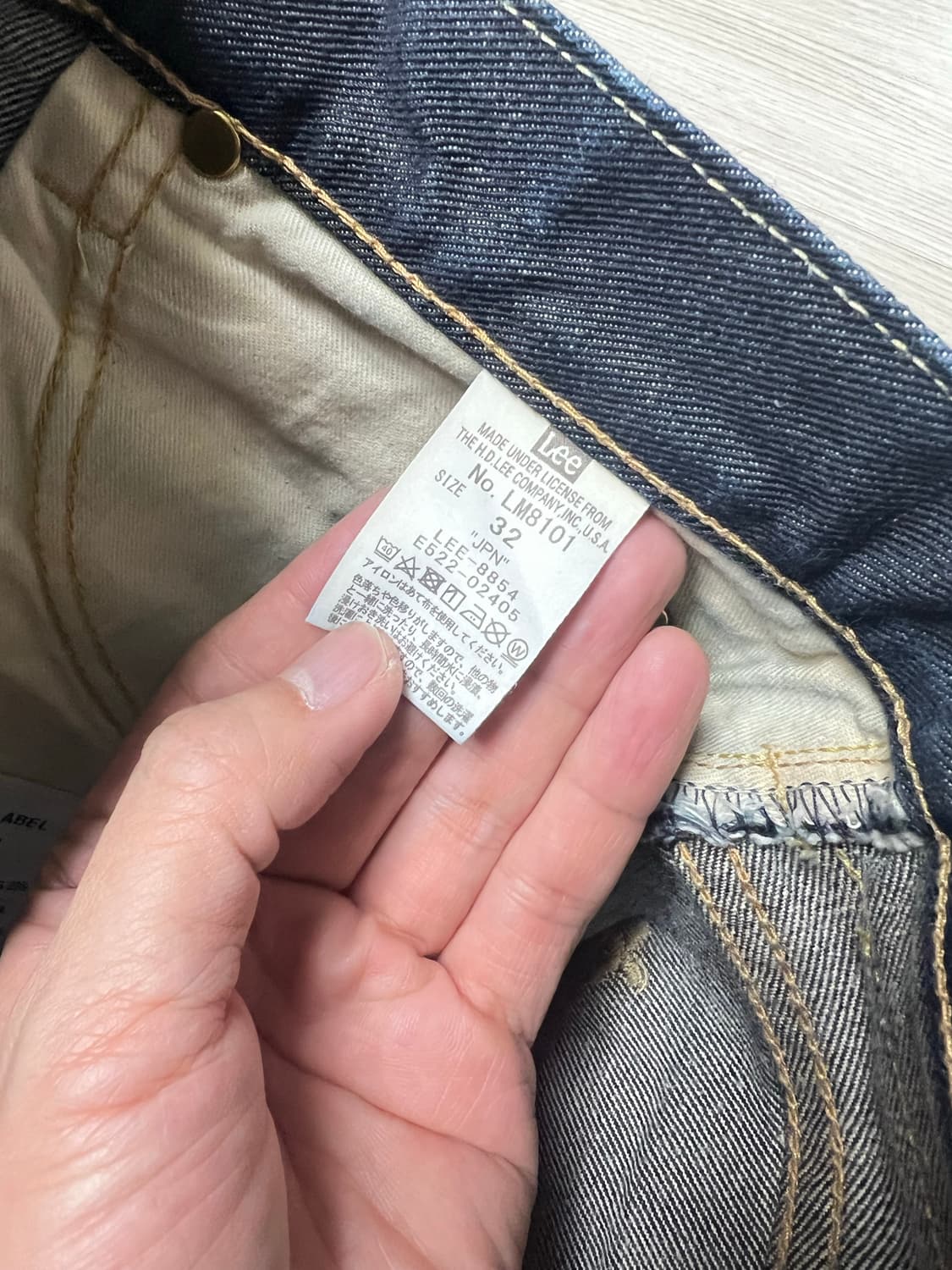 Lee 101j 101z  american riders 셋업 판매 상품이미지7