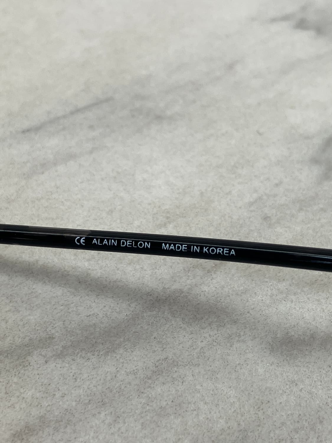 Alain delon 알랭 들롱 블랙 티타늄 뿔테 상품이미지7