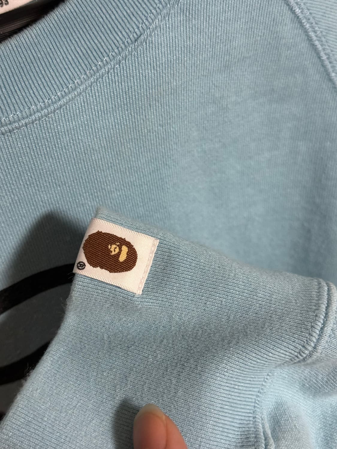 베이프 베이비마일로 맨투맨 L 상품이미지4