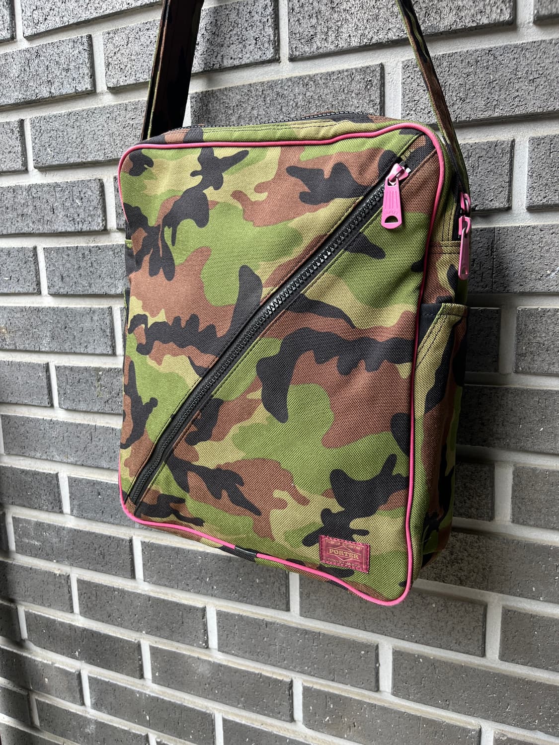 Porter 포터 핑크 라벨 카모플라쥬 백 상품이미지1