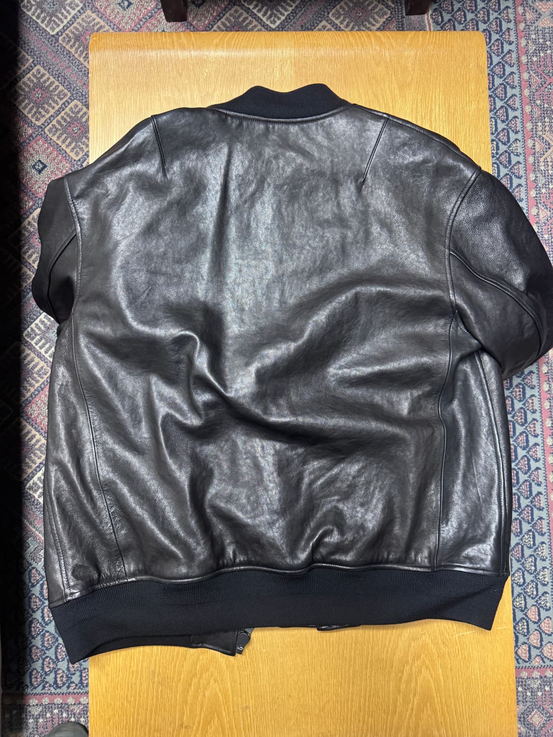 블랙아웃 ma-1 레더  xl 상품이미지3