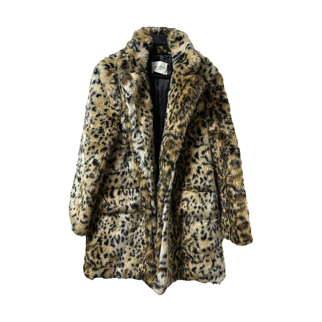 레오파드 호피 페이크 퍼자켓 상품이미지1