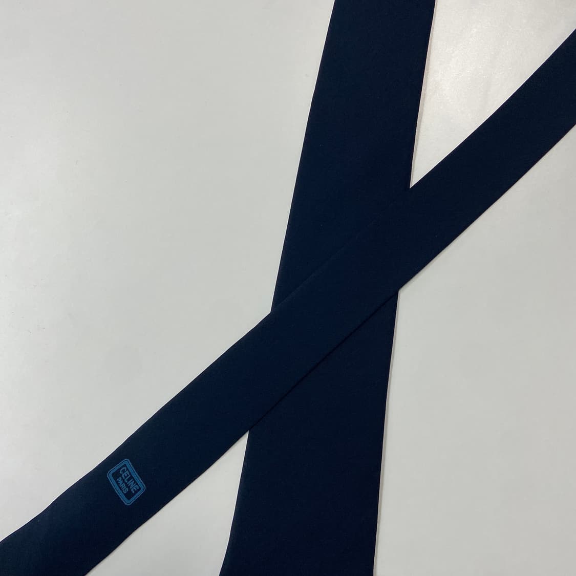 셀린느(celine) 마차로고 정품 명품넥타이 8.3cm 상품이미지4