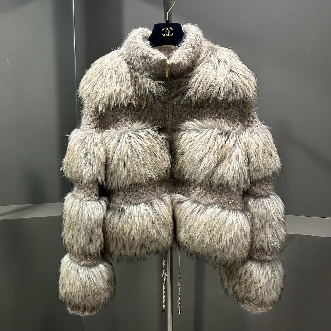 샤넬 런웨이 폭스퍼 자켓 상품이미지5