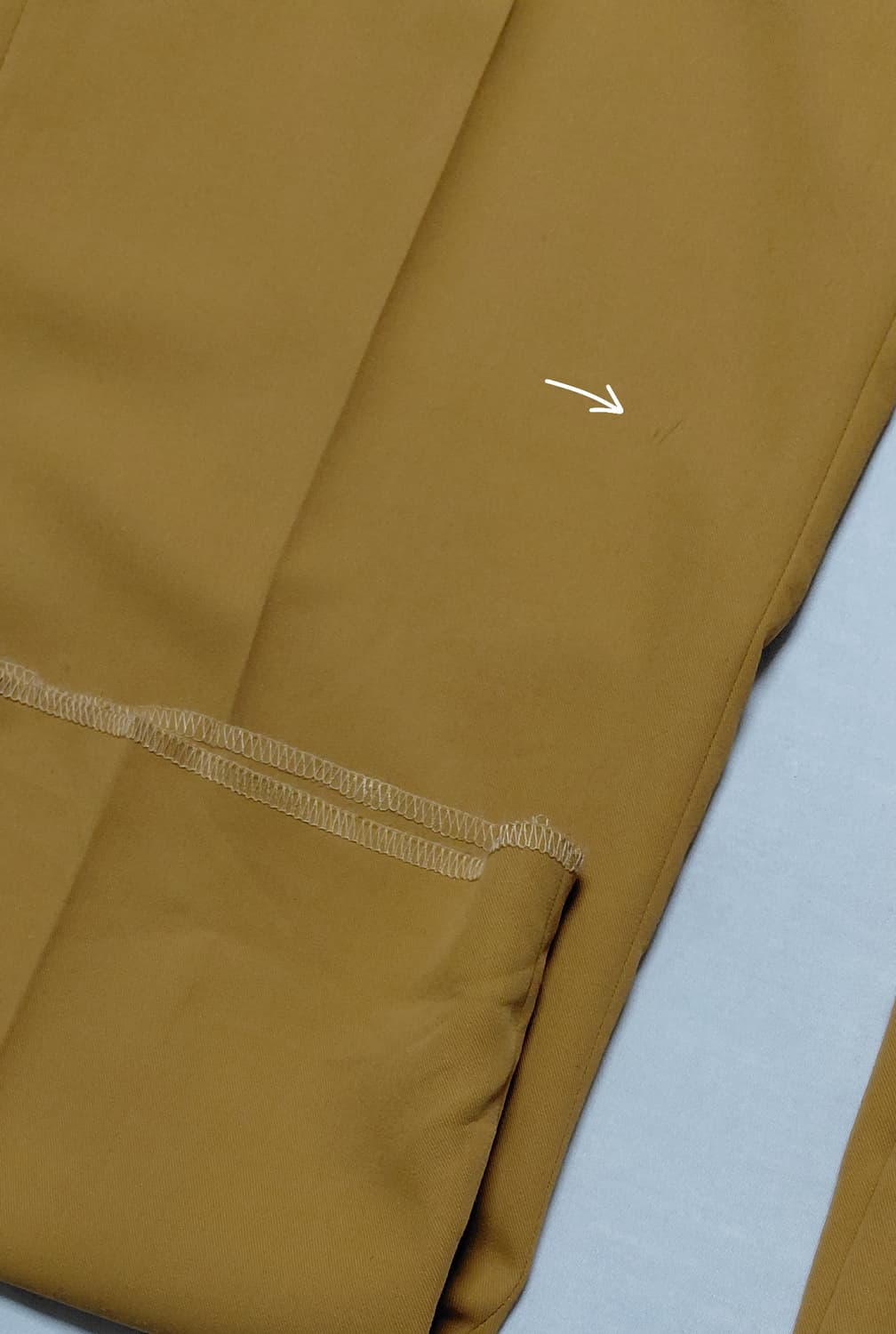 [빈티지/정품] MCM LEGERE 2턱 골드 카키 팬츠 (76사이즈) 상품이미지10