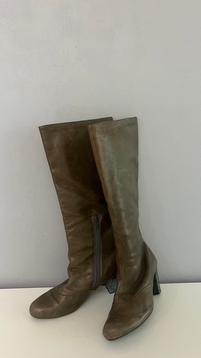 camper 38 캠퍼 카키 롱부츠 상품이미지1