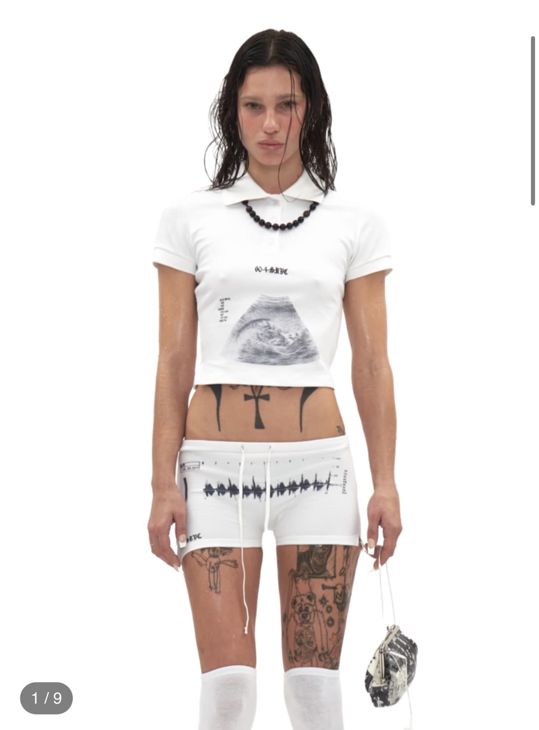 604service 마이크로 화이트 셋업 상품이미지1