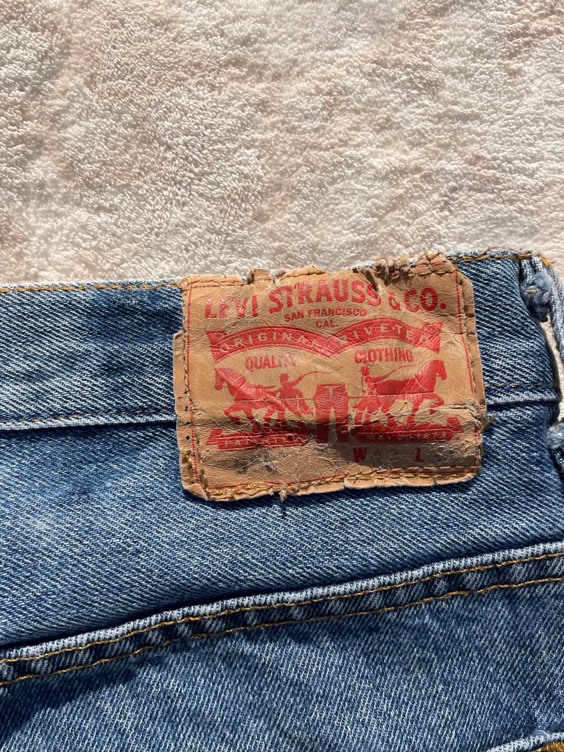 라바이스 550 데님팬츠 상품이미지8