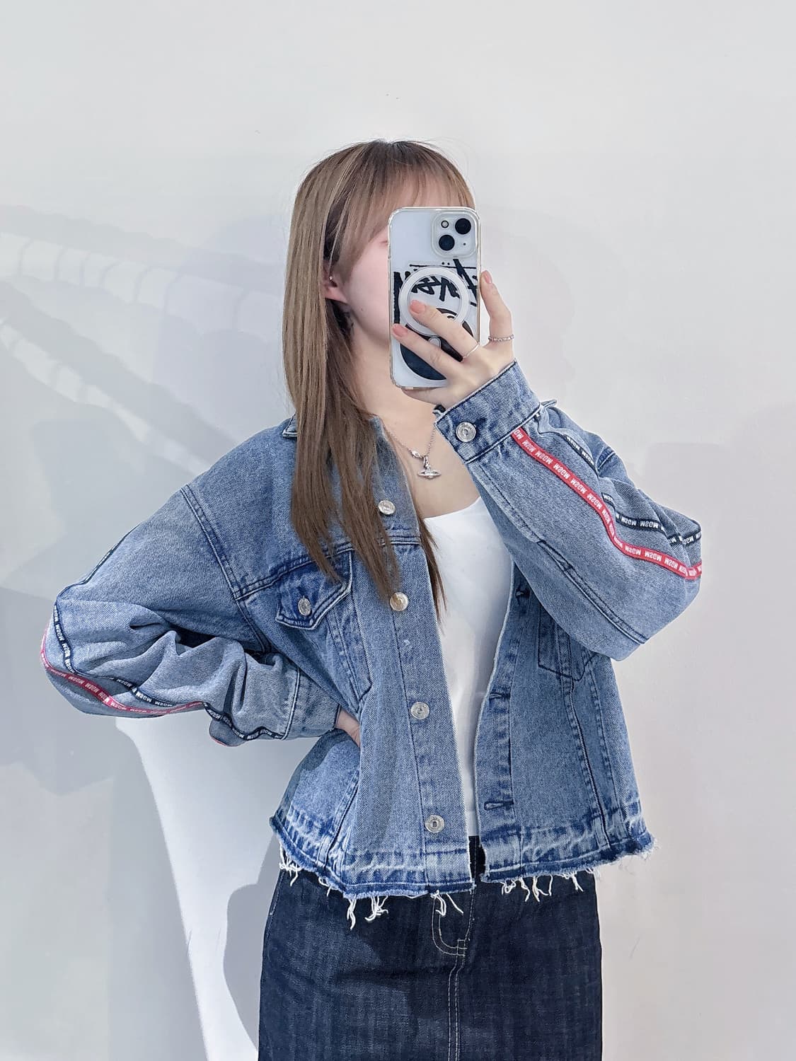 MSGM 데님 자켓 상품이미지2