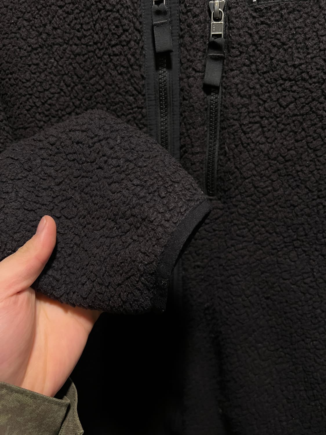 [XL]파타고니아 레트로 블랙 플리스 자켓 상품이미지5