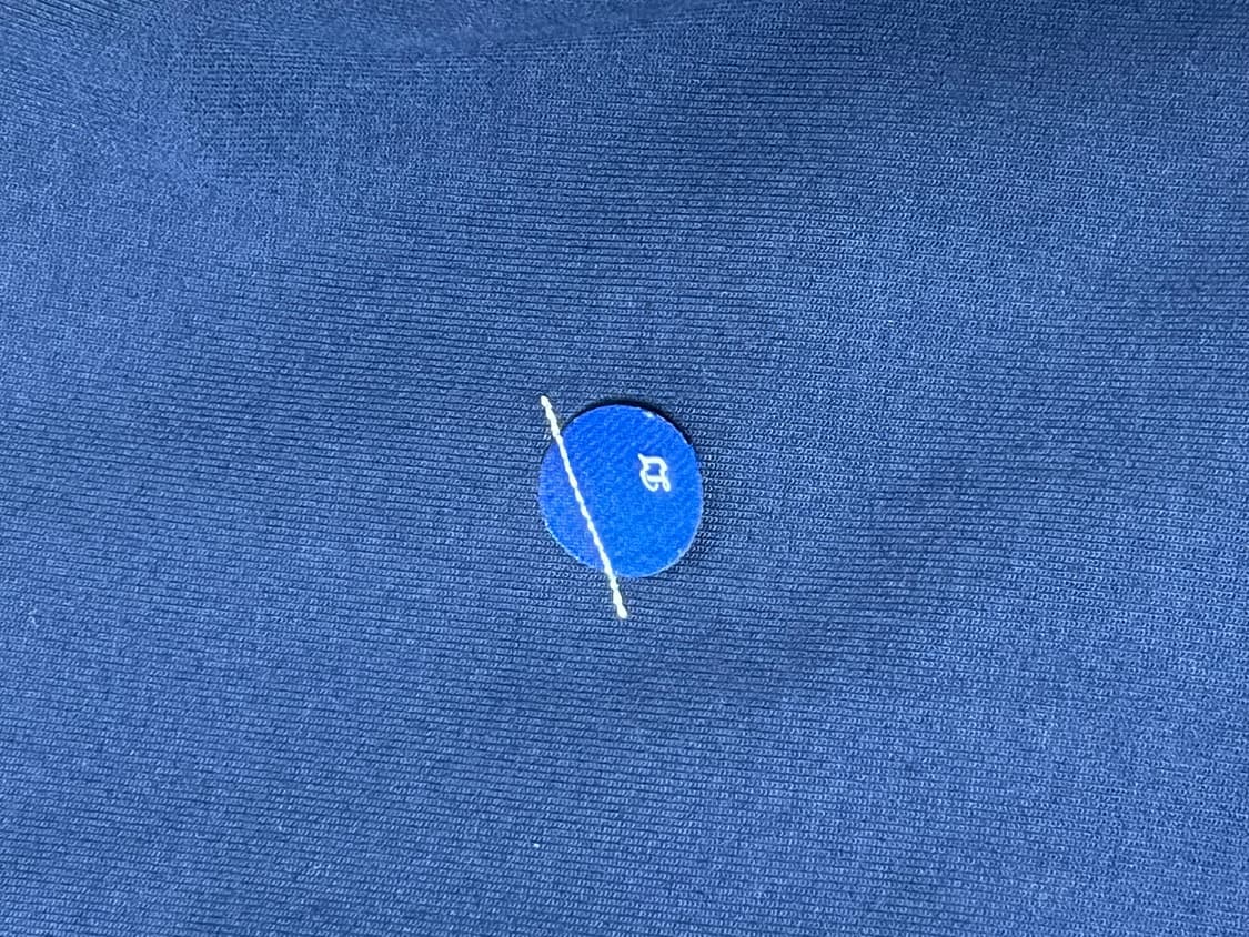 아더에러 베리프 로고 스웨트셔츠 네이비, a3 상품이미지5