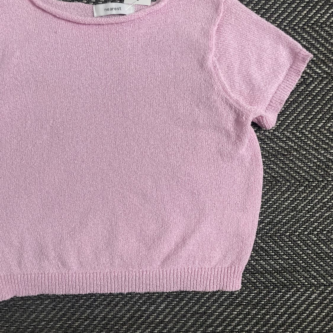 니어리스트 우먼스 부클레 크롭 니트o 2920 상품이미지2