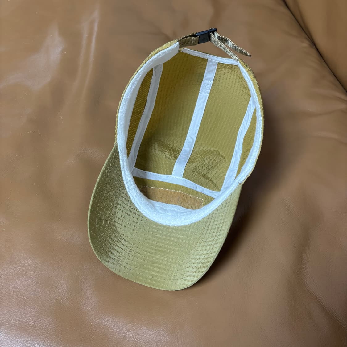 슈프림 캠프캡 모자 박스로고 시어서커 메쉬 탄 상품이미지6