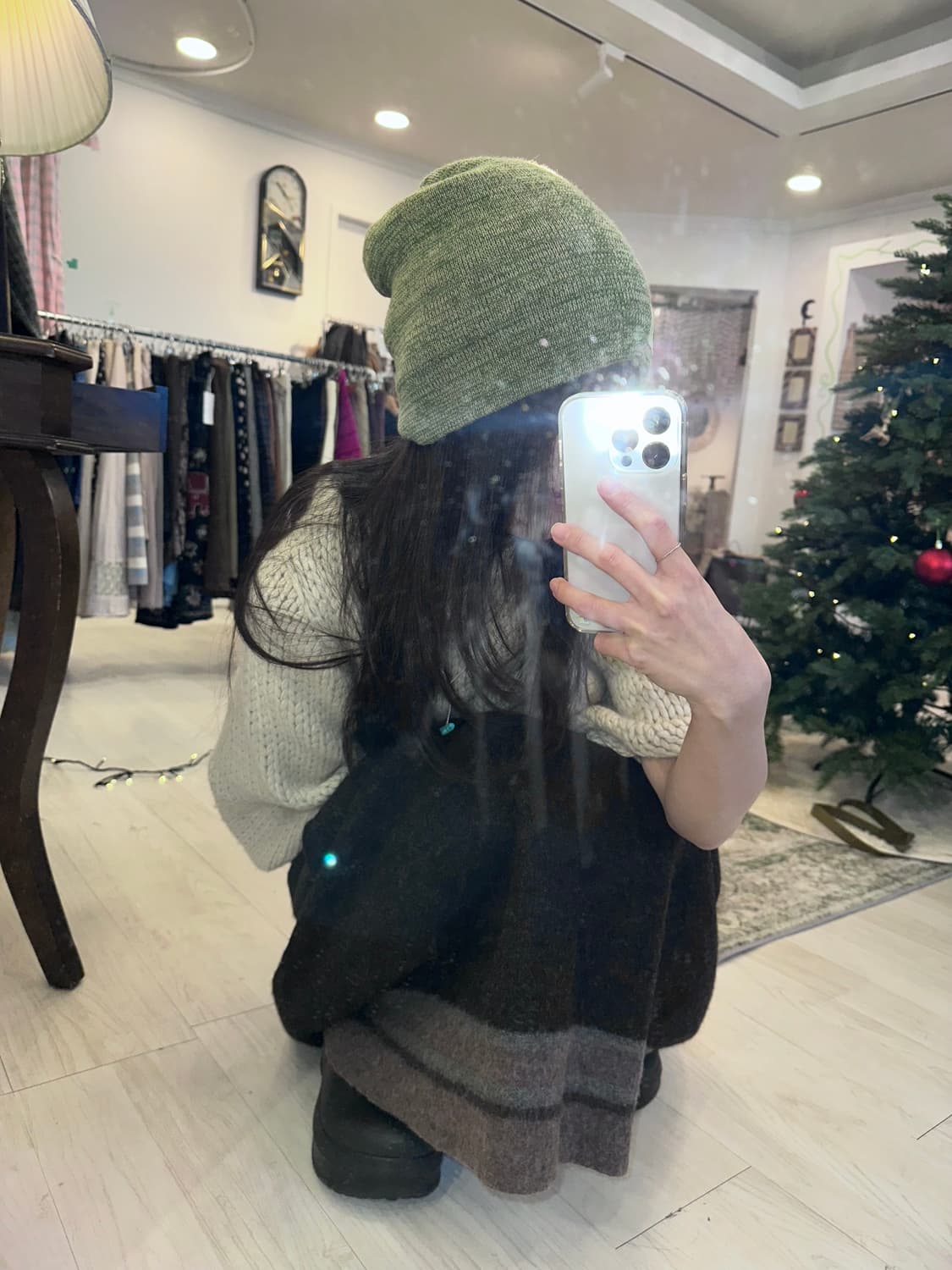 Jimmy 그린 리버시블 비니 상품이미지5