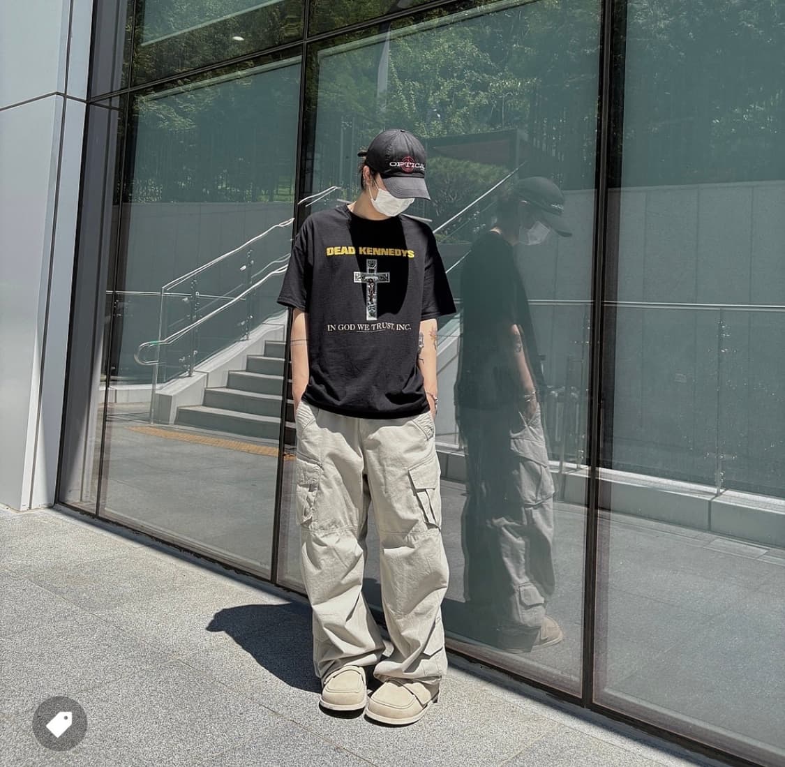 [XL]플레이버리즘 빈티지 카고팬츠 베이지 상품이미지3