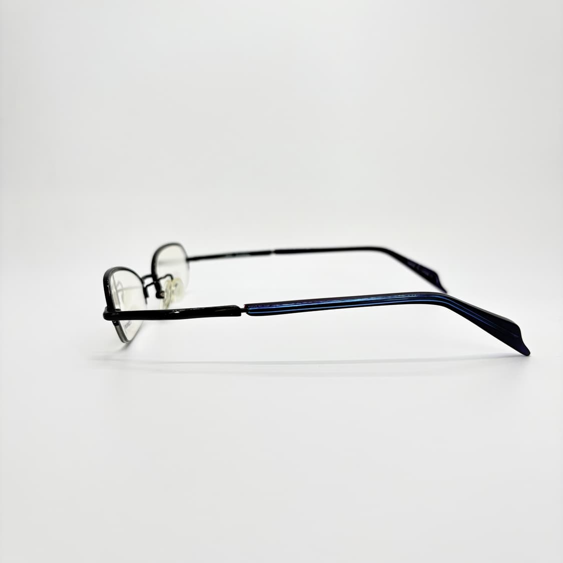 STILA LUNETTES 그레이블루 티타늄 반무테 상품이미지4