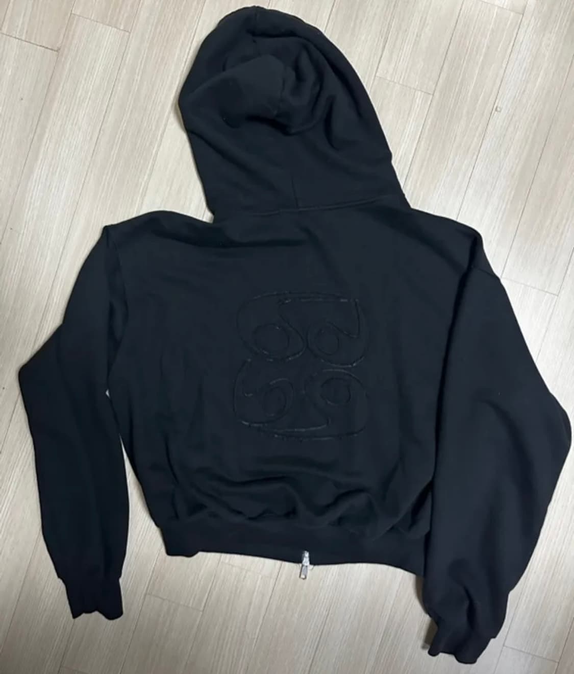 9999아카이브 크롭 후드집업  상품이미지4