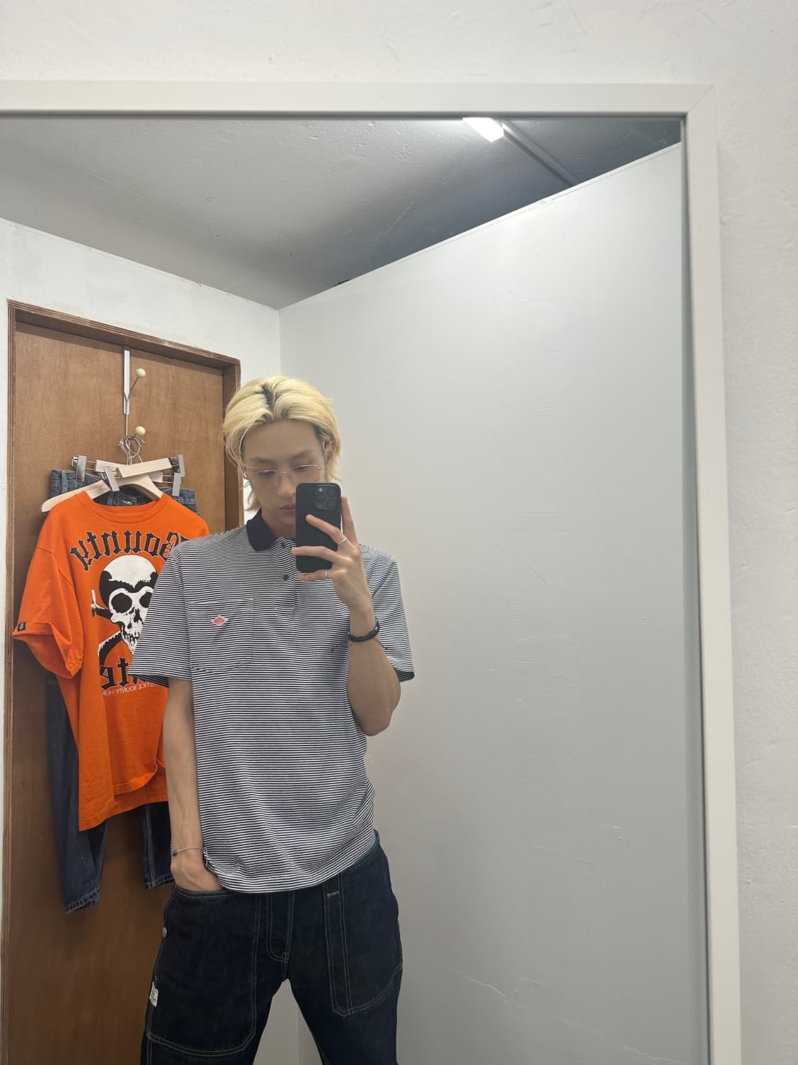 단톤 DANTON Stripe Polo Shirt 상품이미지1