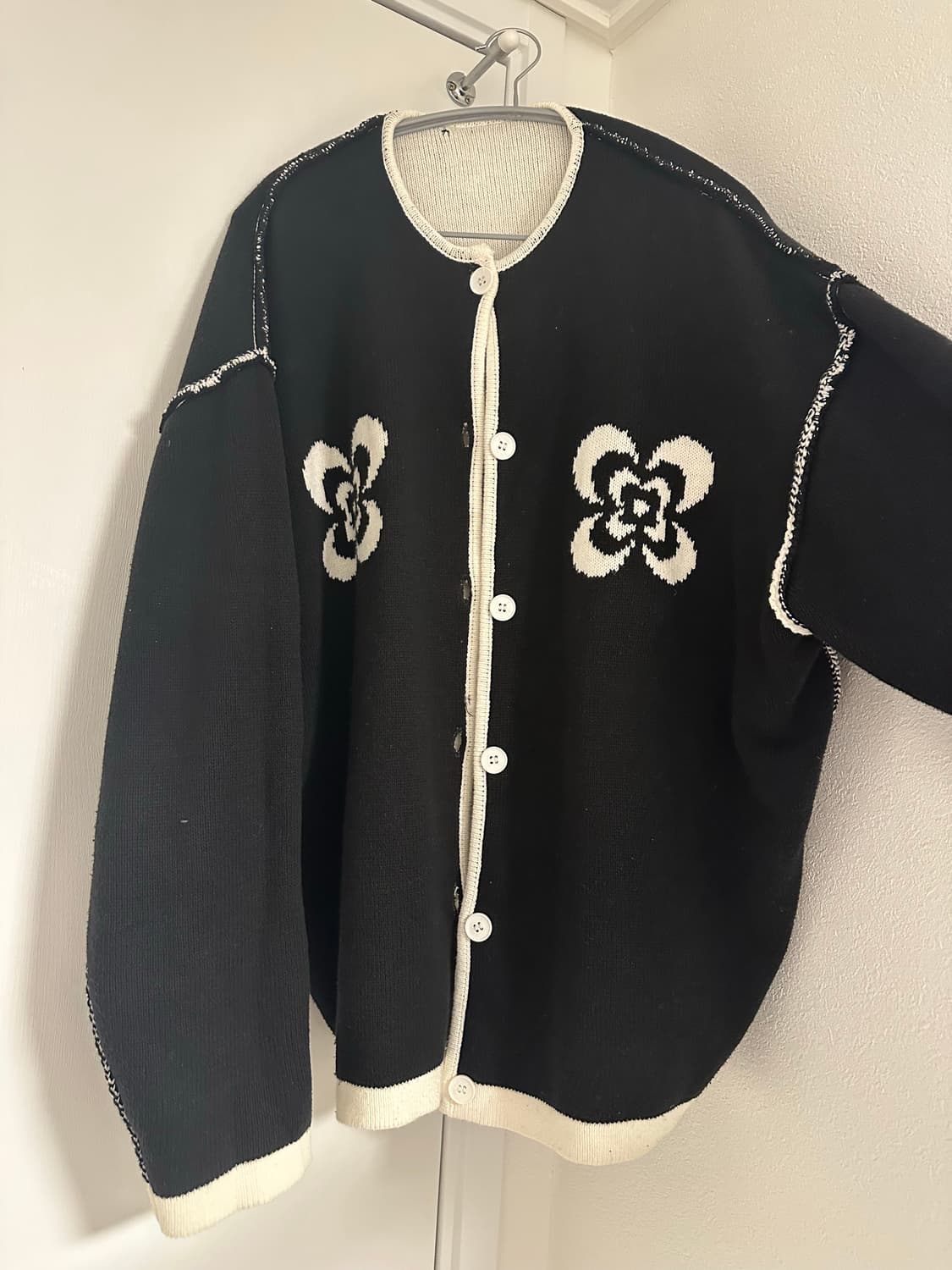 엑스톤즈 플라워 가디건 free 상품이미지2