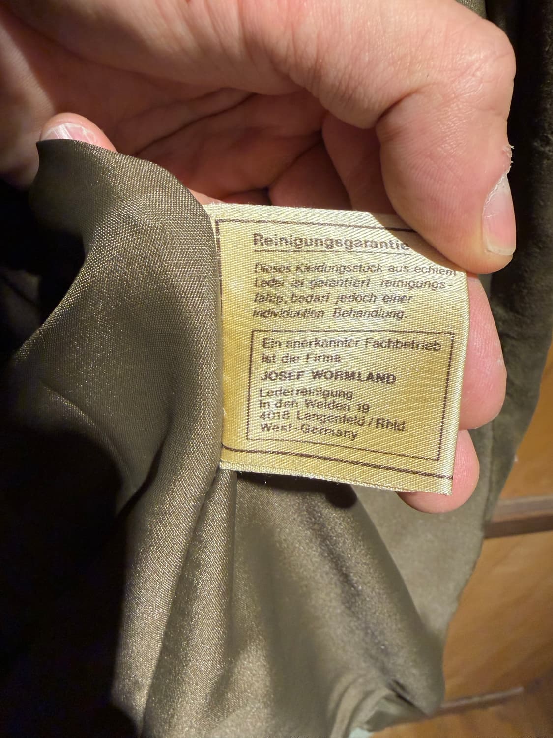 80~90s 독일 A1 스웨이드 블루종 / A1 suede blouson 상품이미지8