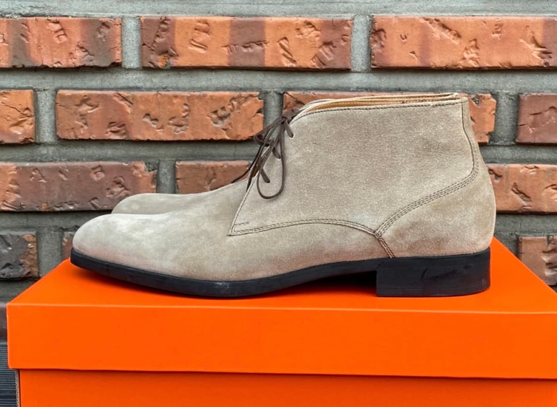 moreschi 🇮🇹 스웨이드 남성 데저트 미드 부츠 265 상품이미지5