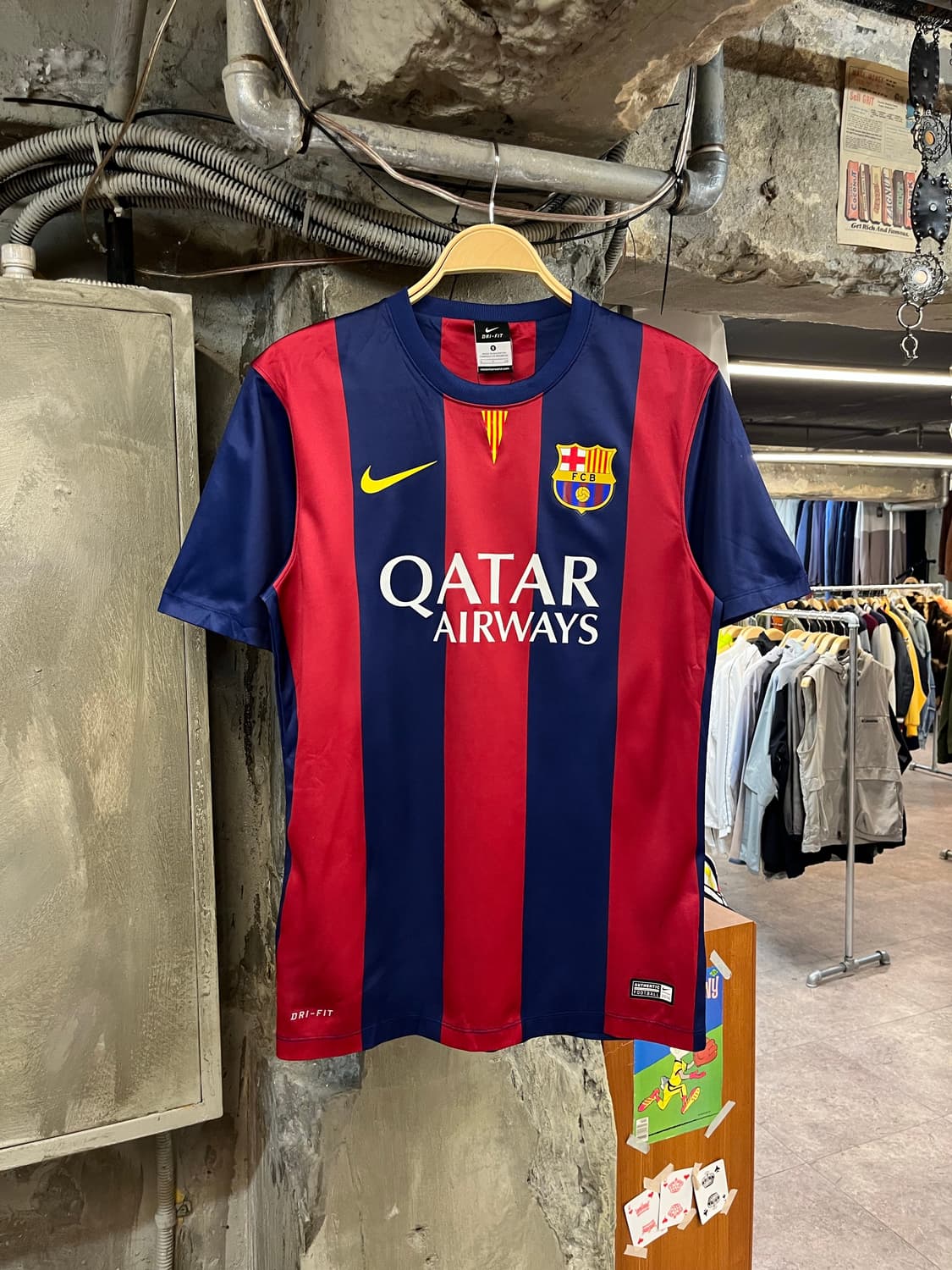 나이키 바르셀로나 FC 14-15 유니폼 S  #csz2593 상품이미지1