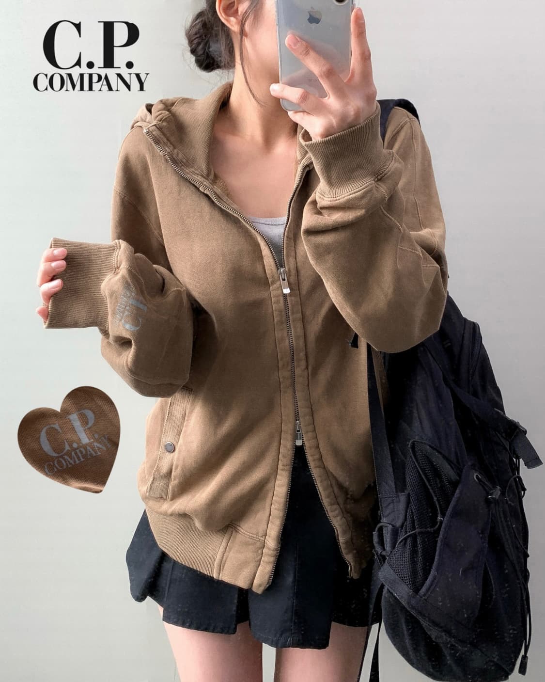 C.P company 씨피컴퍼니 후드집업 상품이미지1