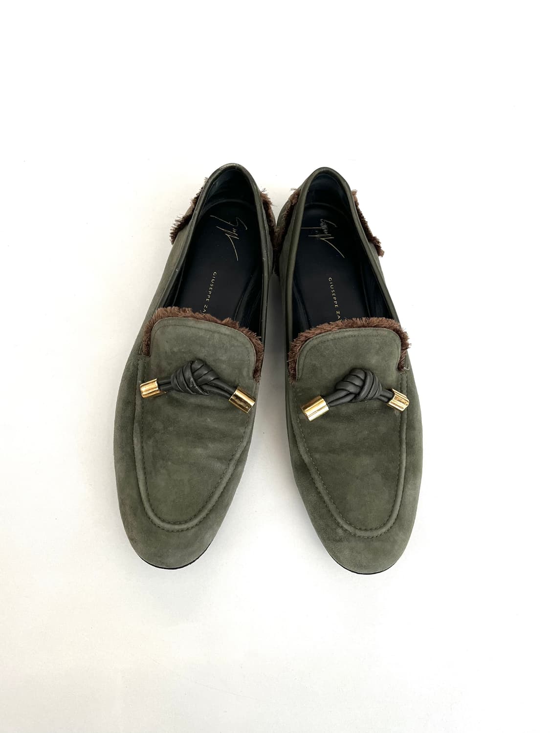 쥬세페 자노티 스웨이드 로퍼 상품이미지3