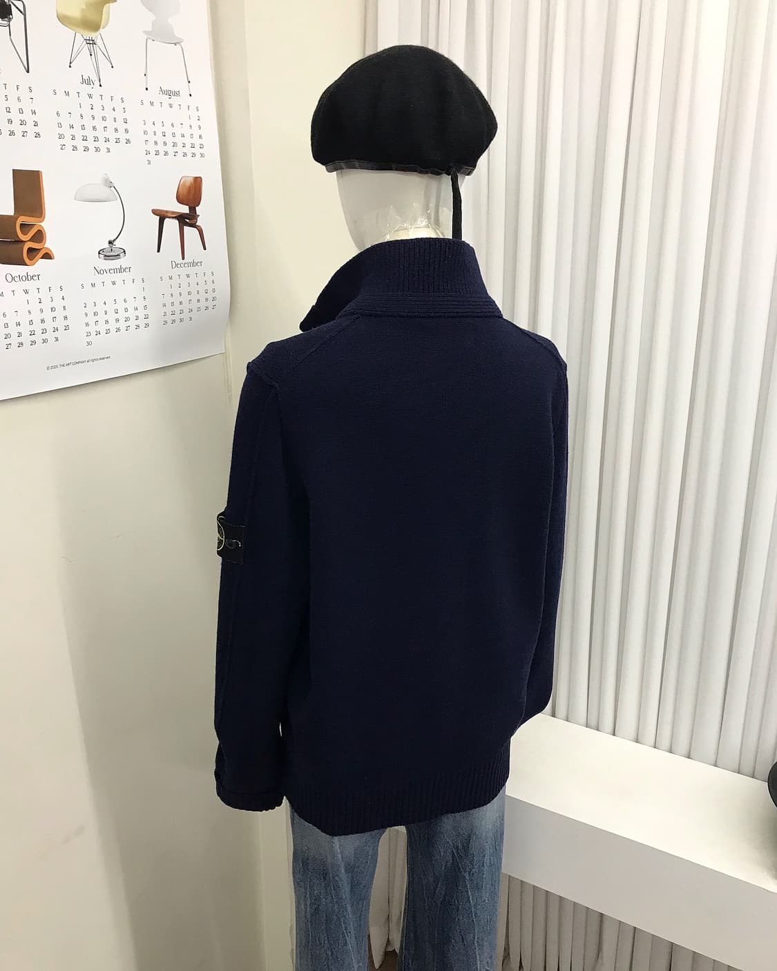스톤아일랜드 반집업 니트 상품이미지10