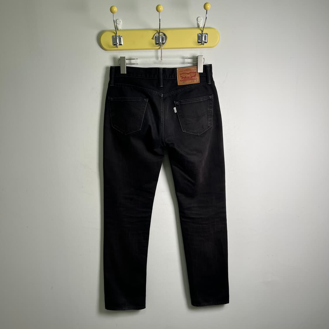 Levis 리바이스 511 화이트탭 슬림핏 블랙 데님 팬츠 30 상품이미지2