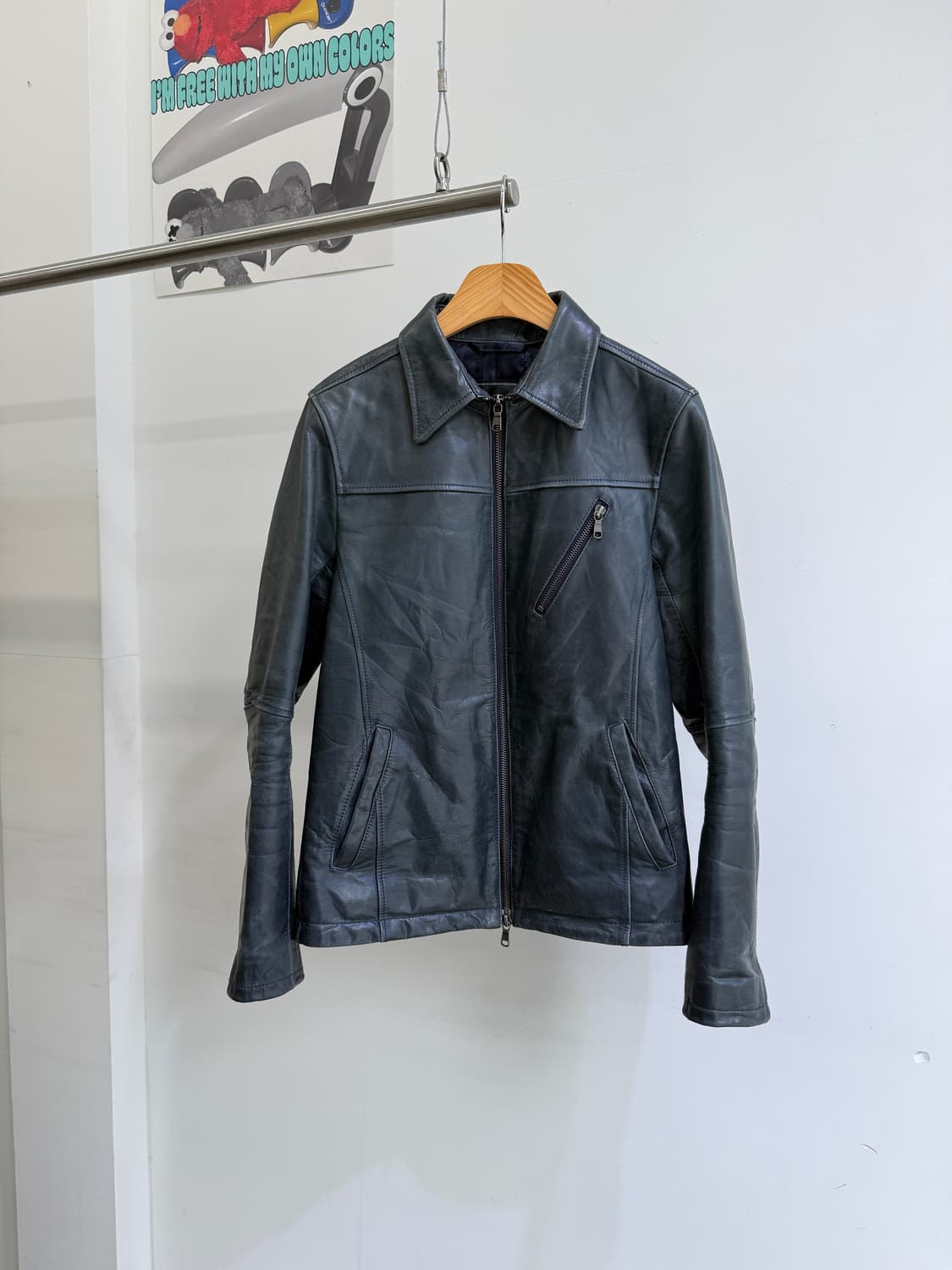 TETE HOMME 레더 자켓  상품이미지1