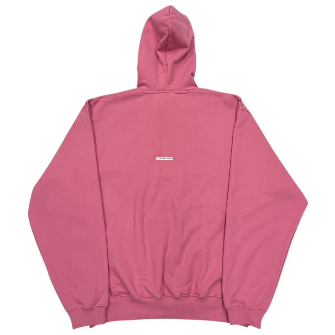더바이닐하우스 네버 콜드 스웻 후드티 핑크 L 상품이미지3