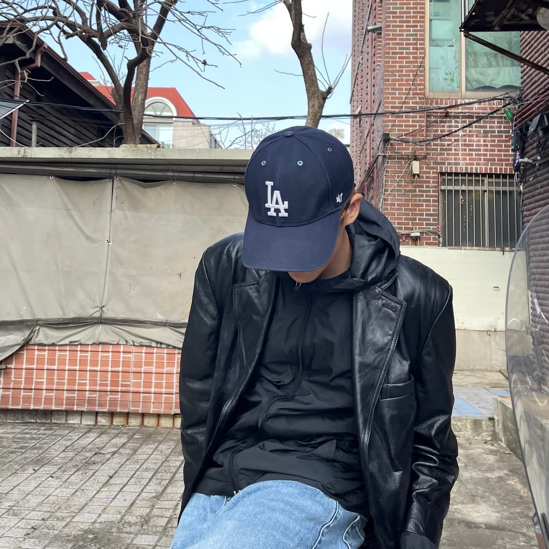 칼하트 x 47 LA 다저스 캔버스 캡 상품이미지1