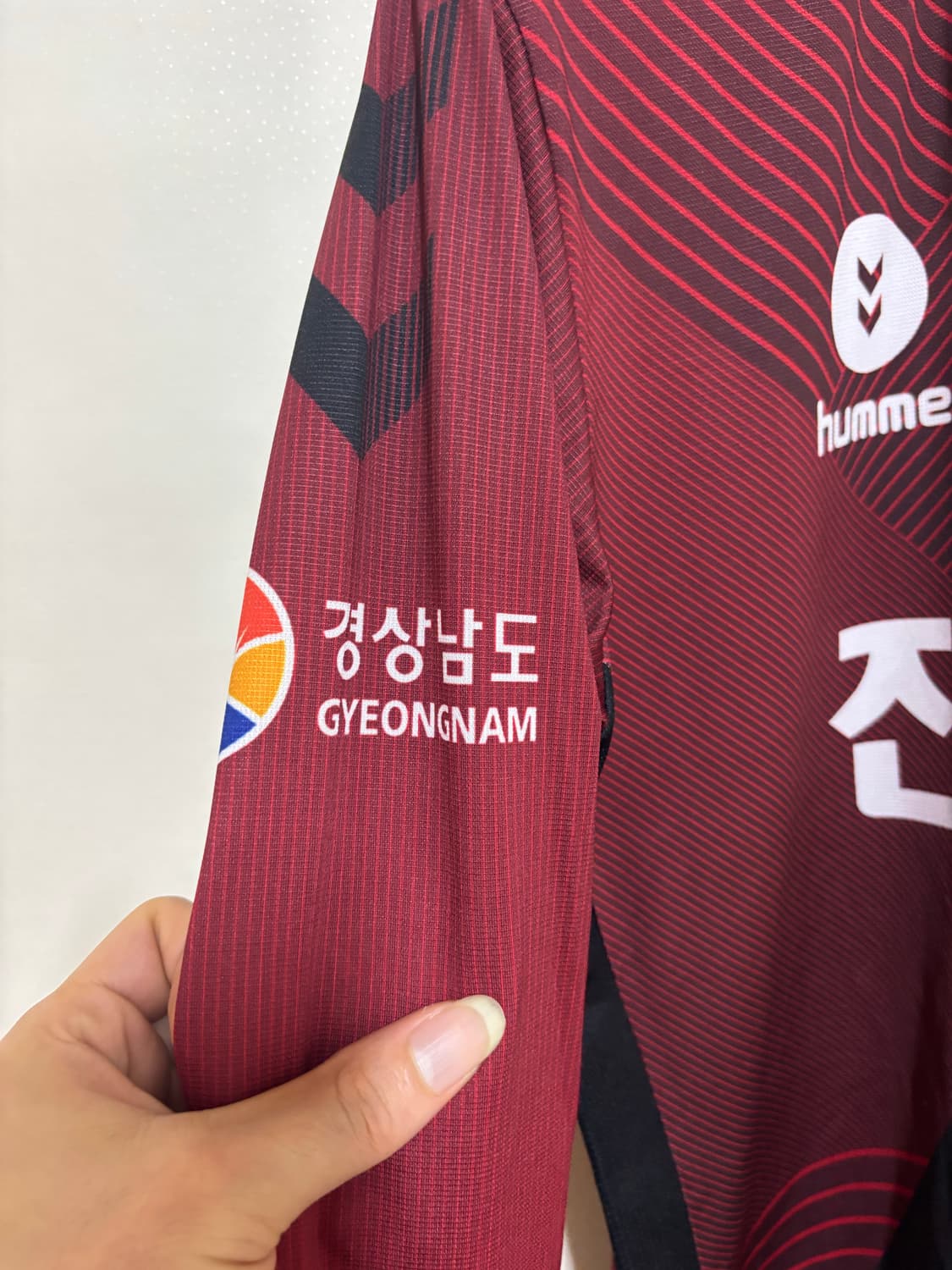 험멜 경남FC 긴팔 유니폼 상품이미지6